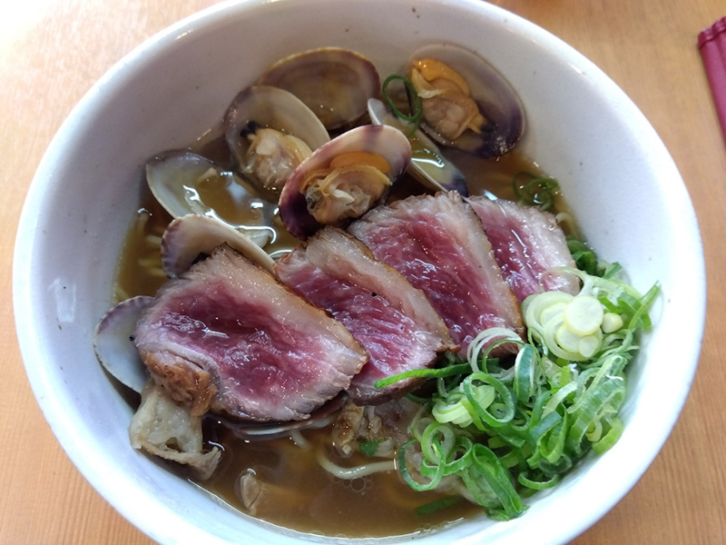 佐賀牛あさりスペシャルかすラーメン