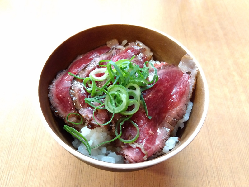 ミニ佐賀牛ローストビーフ丼