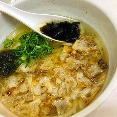 新世界かすうどん恵美須屋かすうどん